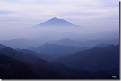 塔の岳から富士山♪