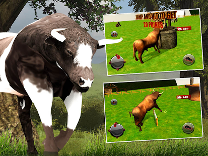 Bull Simulator - Crazy 3D Game Screenshots 1