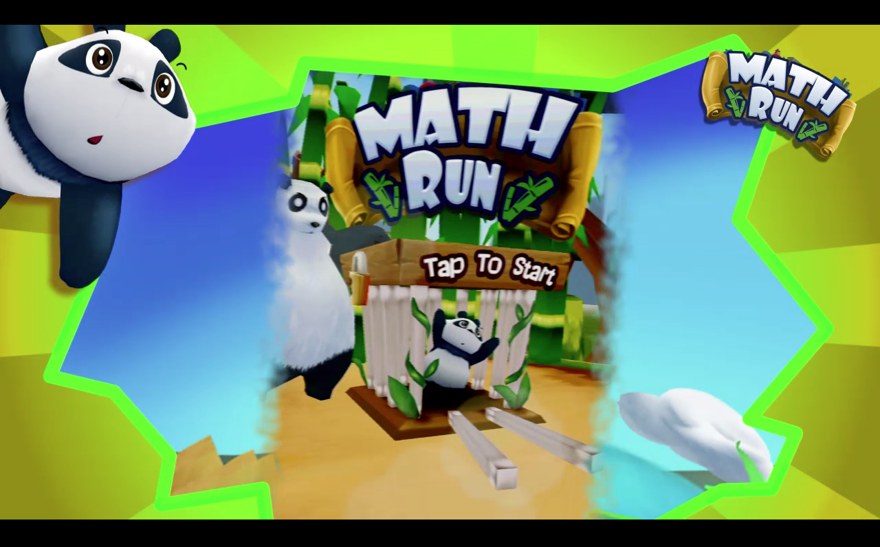 Android application Math Run screenshort