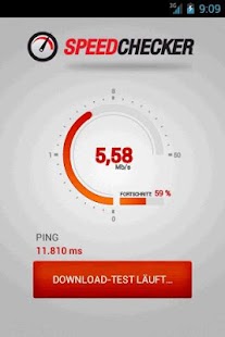 DSL Speedtest Screenshot