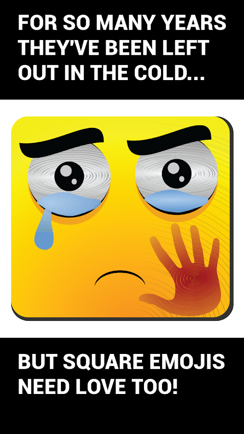 Android application Square Emojis by Emoji World ™ screenshort