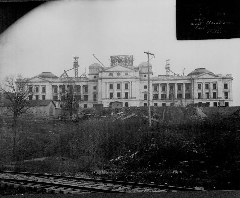 Construction of the Arkansas Capitol Building Old State House Museum