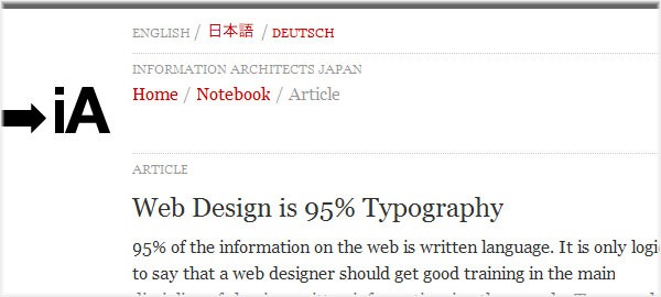 Web-Design-is-95%-Typography