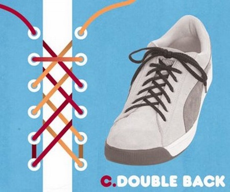 different shoe knots