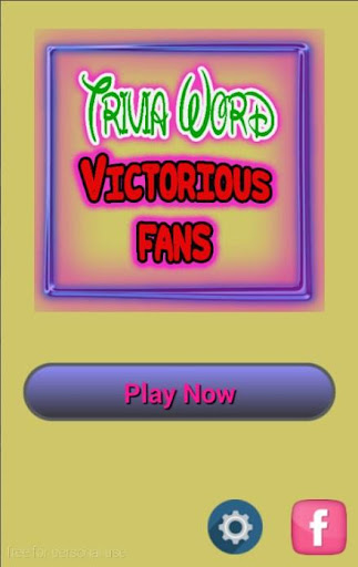 Trivia Word for Victorious Fan
