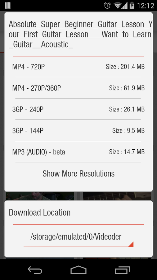 Videoder - Video Downloader - screenshot