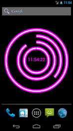 Neon Clock Live Pro Wallpaper poster 14