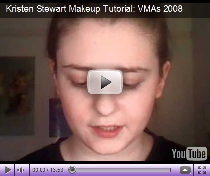 Kristen Stewart Haircut Vmas. 2008 VMAs Make Up Tutorial