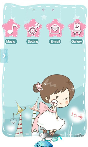 CUKI Theme Lovely Girl