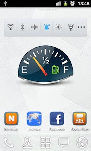 Free Download Gauge Battery Widget APK for Android