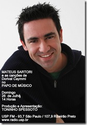 MATEUS SARTORI - Papo de Músico (USP FM) - 26-7-2009