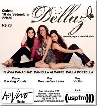 DELLAZ - Ao Vivo Music - 16-9-2010