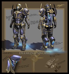 Tribes: Ascend concept art - Diamond Sword