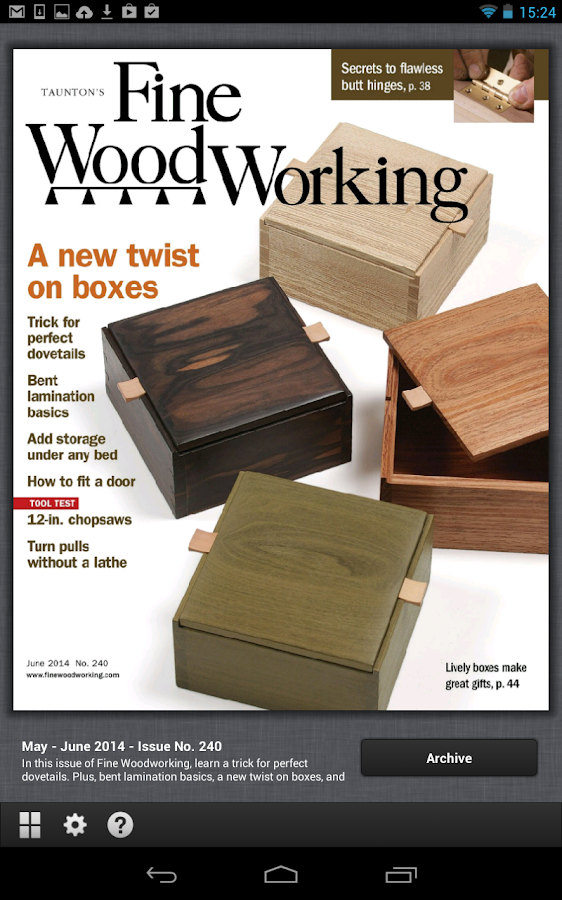 Fine Woodworking Magazine - Android Apps on Google Play