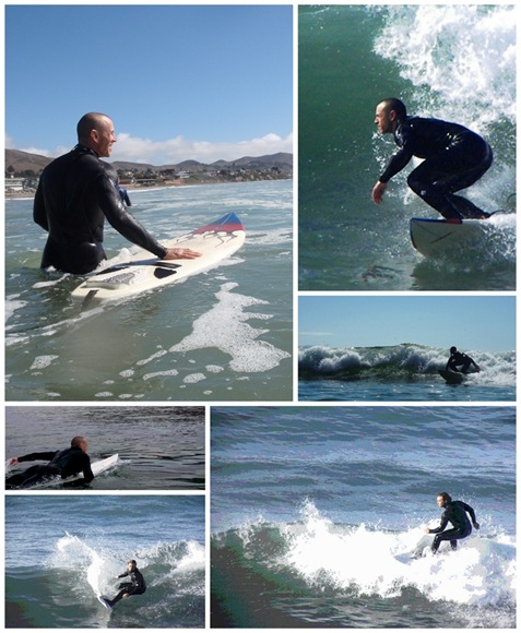 Surfer collage