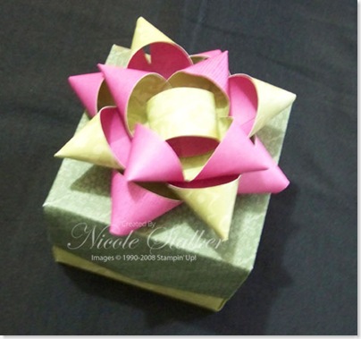 Project 3 - Origami Box & Paper Bow