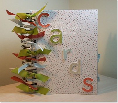 Card Organiser Book
