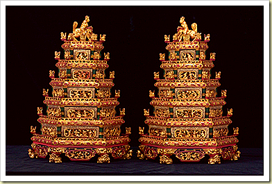 pagoda trays