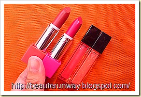 Givenchy lipstick and lipgloss