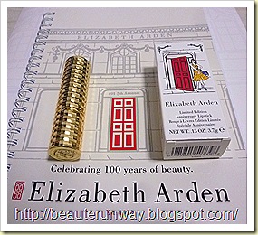 ELIZABETH ARDEN 100TH ANNIVERSARY LIPSTICK gold