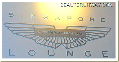 Aston Martin Club Lounge Singapore