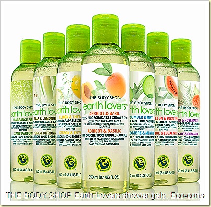 The Body Shop Shower Gels - Earth Lovers Eco-Conscious Biodegradable  soap free