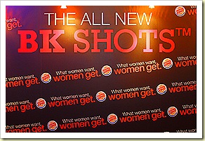 BK Shots What Women Want, Women Get Singapore Launch