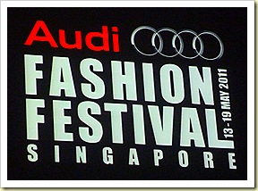 Audi Fashion Festival 2011 Singapore