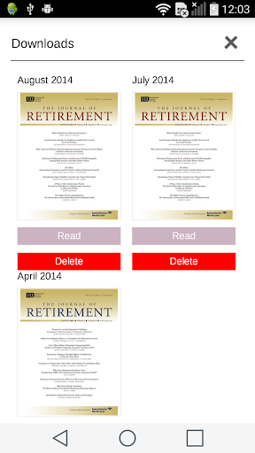 【免費財經App】Journal of Retirement-APP點子