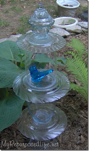 bluebird of happiness glass totem bluebird of happiness