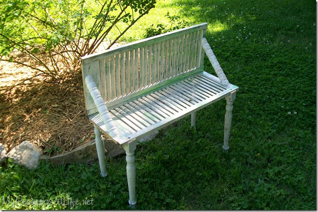 shutter garden bench shutter bench