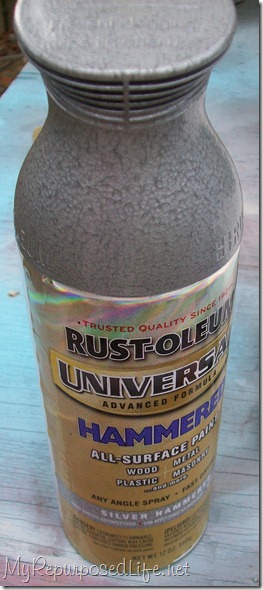 hammered finish spray paint