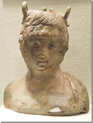 bacchus the roman god of wine reverlry and fertility from britain
