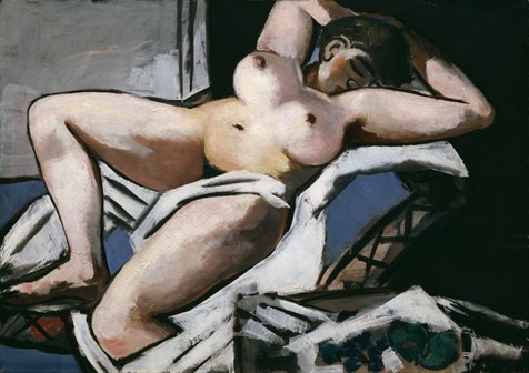 Reclining Nude, 1929 - Max Beckmann