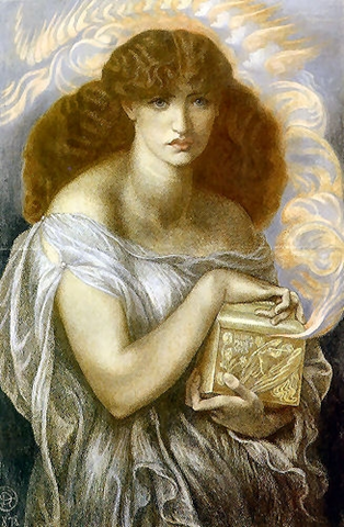Dante Gabriel Rossetti - 1879 - pandora