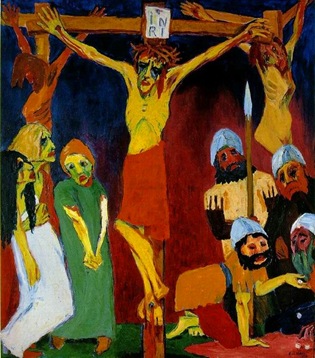 Emile Nolde (1867-1956) - Crucifixion 1912