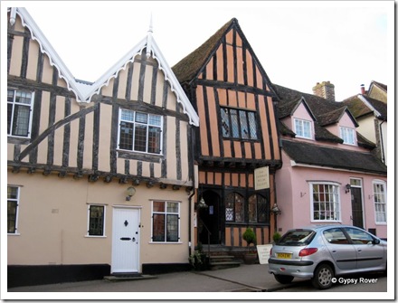 The crooked house of Lavenham.