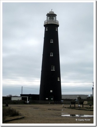 The old Dungeness Lighthouse.