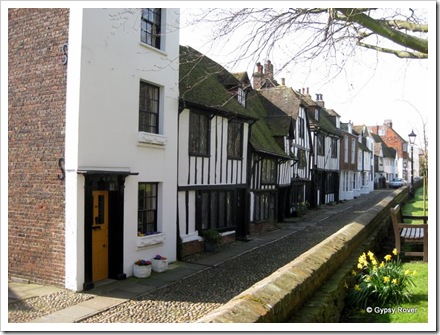 Cobbled streets of Rye.