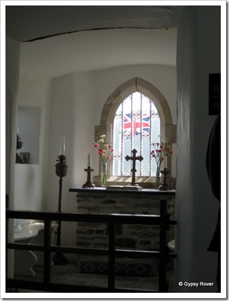 Inside the Little Chapel.