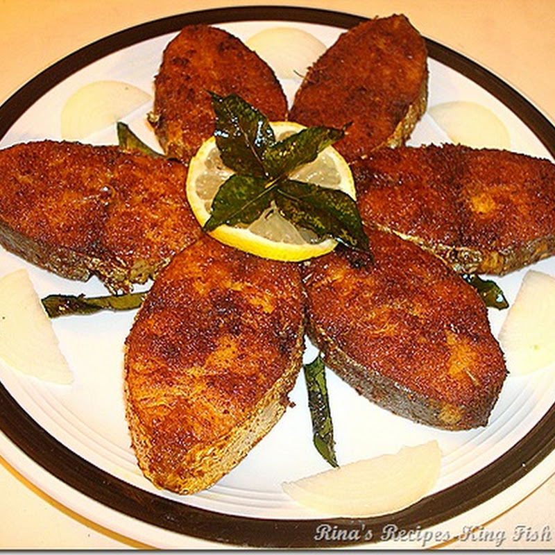 Rina S Recipes King Mackerel Fish Fry