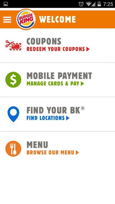 BURGER KINGÂ® App - screenshot