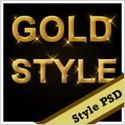 Free Golden Style Photoshop