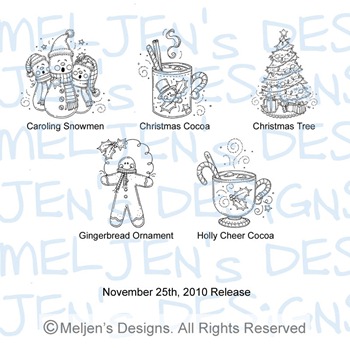 Meljens Designs November 25th Release Display