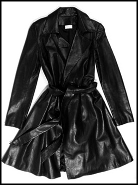 The Row Leather Trench