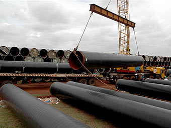 China and the USA have quarrelled because of steel pipes