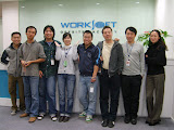 上市前，公司名为 Worksoft。上市后就改成 VanceInfo 了。这是公司位于紫竹科技园区的新办公室。