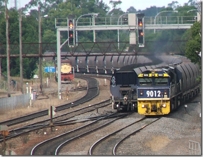 Hunter Valley Coal Trains - Maitland
