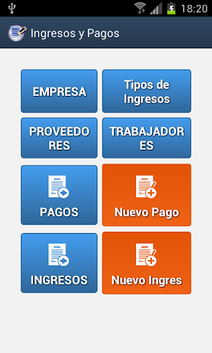 Ingresos y Pagos