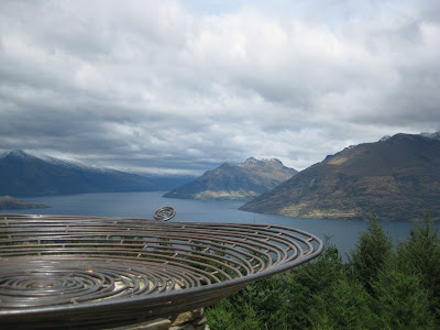 View from the top of Queenstown Hill